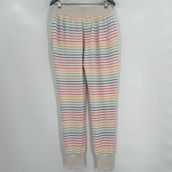 PJ Salvage Burnout Rainbow Stripe Lounge Jogger Pajama Pants sz S RCBUP NWT - Picture 6 of 9